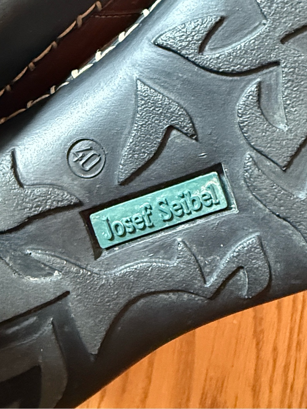 Josef Seibel Lindsay Leather Loafer Brown EU 40 US 9-9.5 - Picture 11 of 13